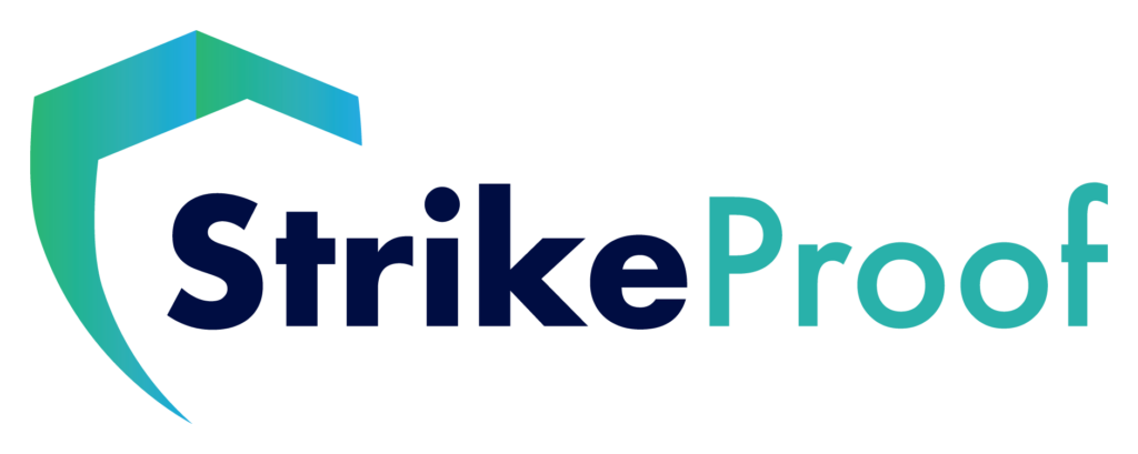 StrikeProof cybersecurity logo